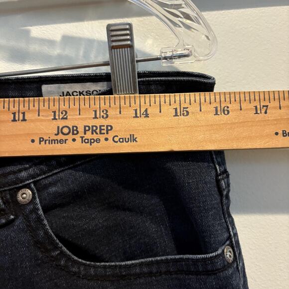 Buffalo David Bitton Jeans Mens 32x34 Dark Wash Jackson-X Straight Stretch Denim - Picture 12 of 15